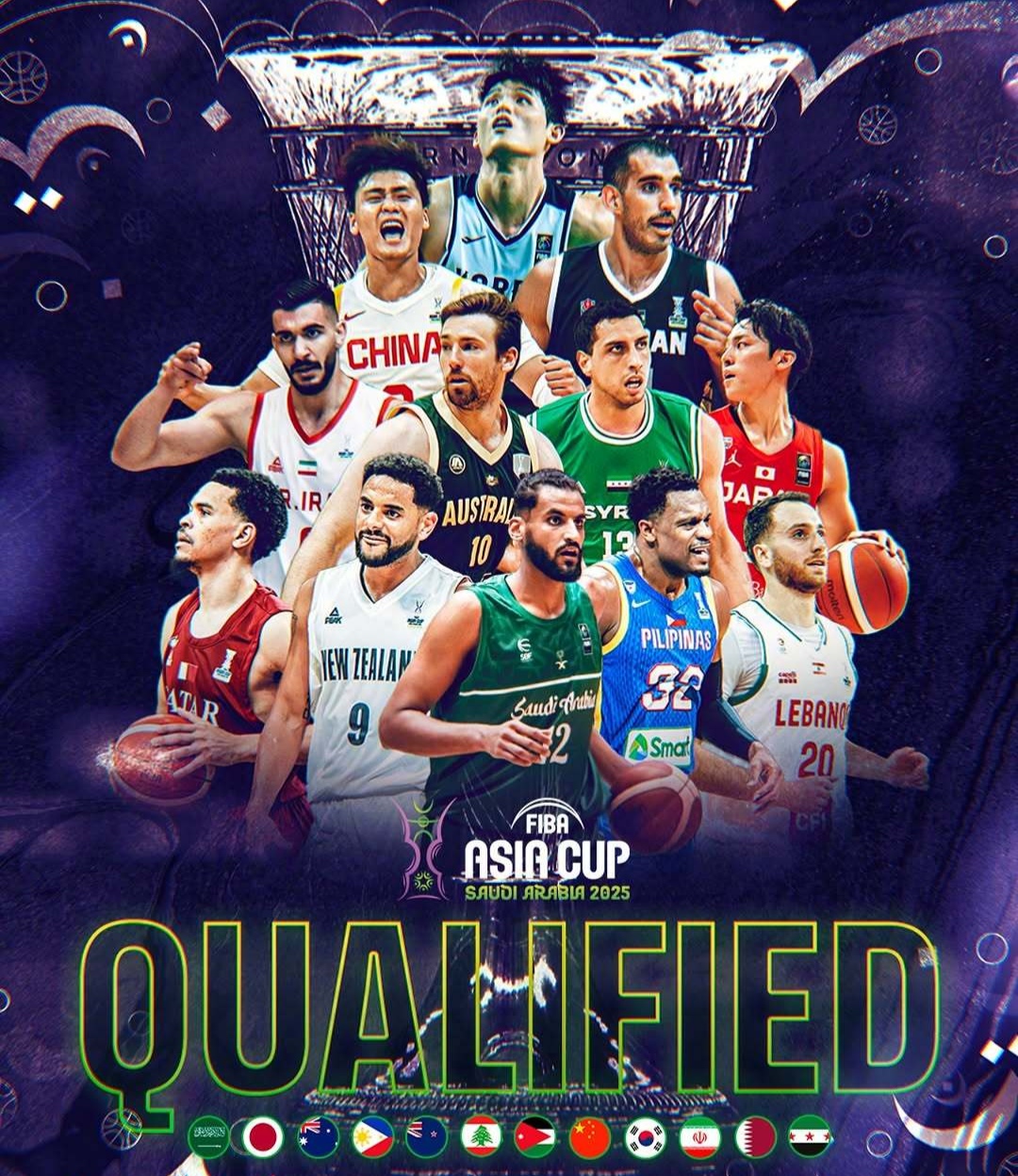 篮球世界杯选拔赛继续进行，各国精英对决