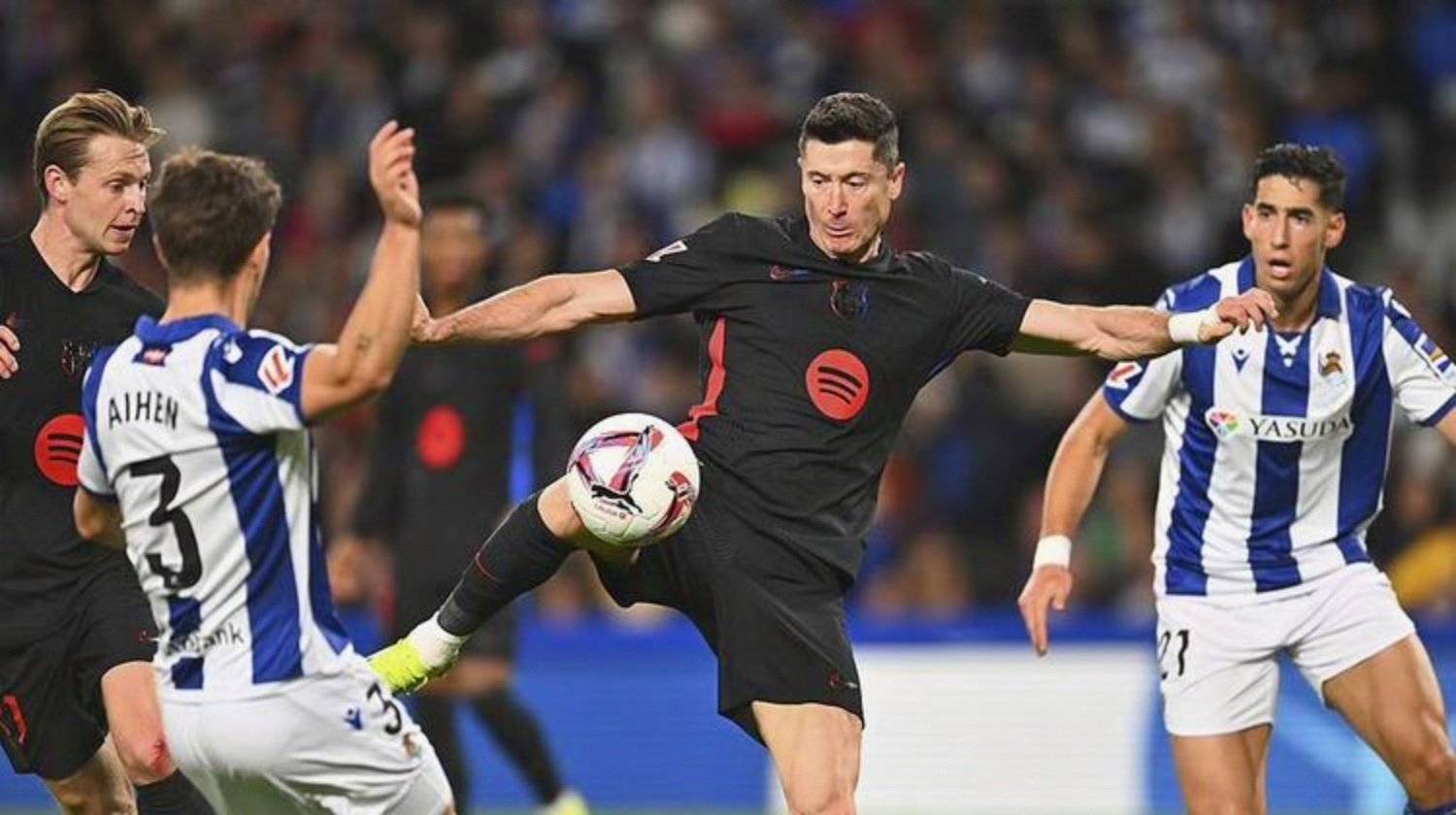 皇家社会后卫助攻破门，展现多面技术实力